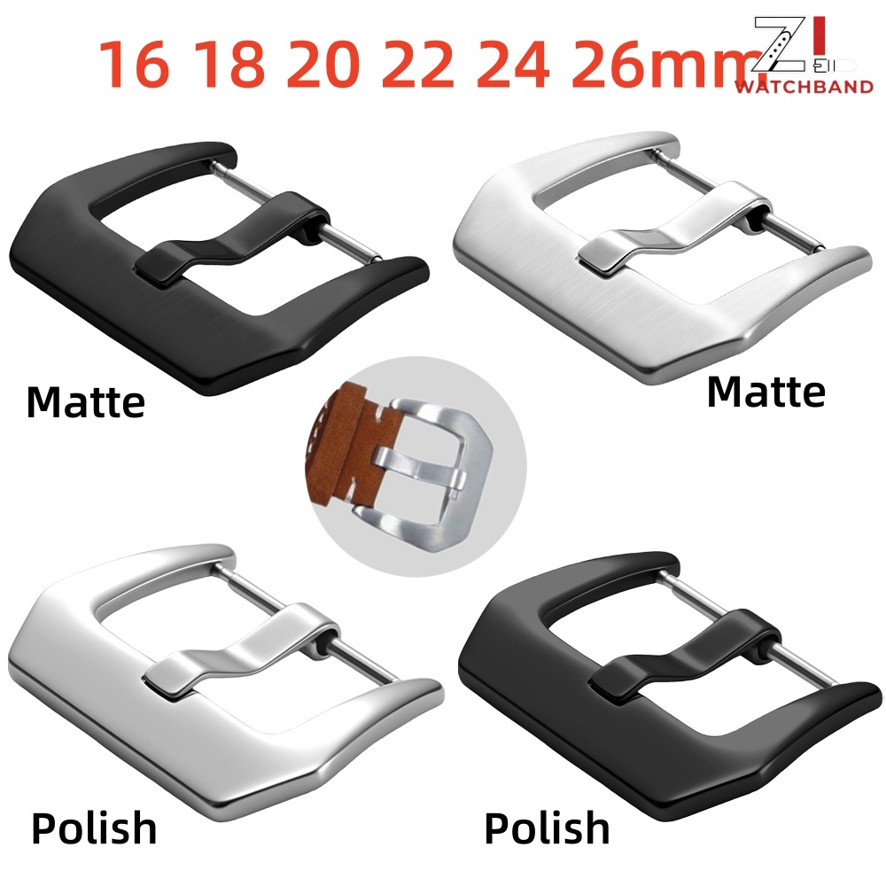 Replacement Watch Bracelet - หัวเข็มขัดโลหะสำหรับนาฬิกา ขนาด 16 มม. 18 มม.