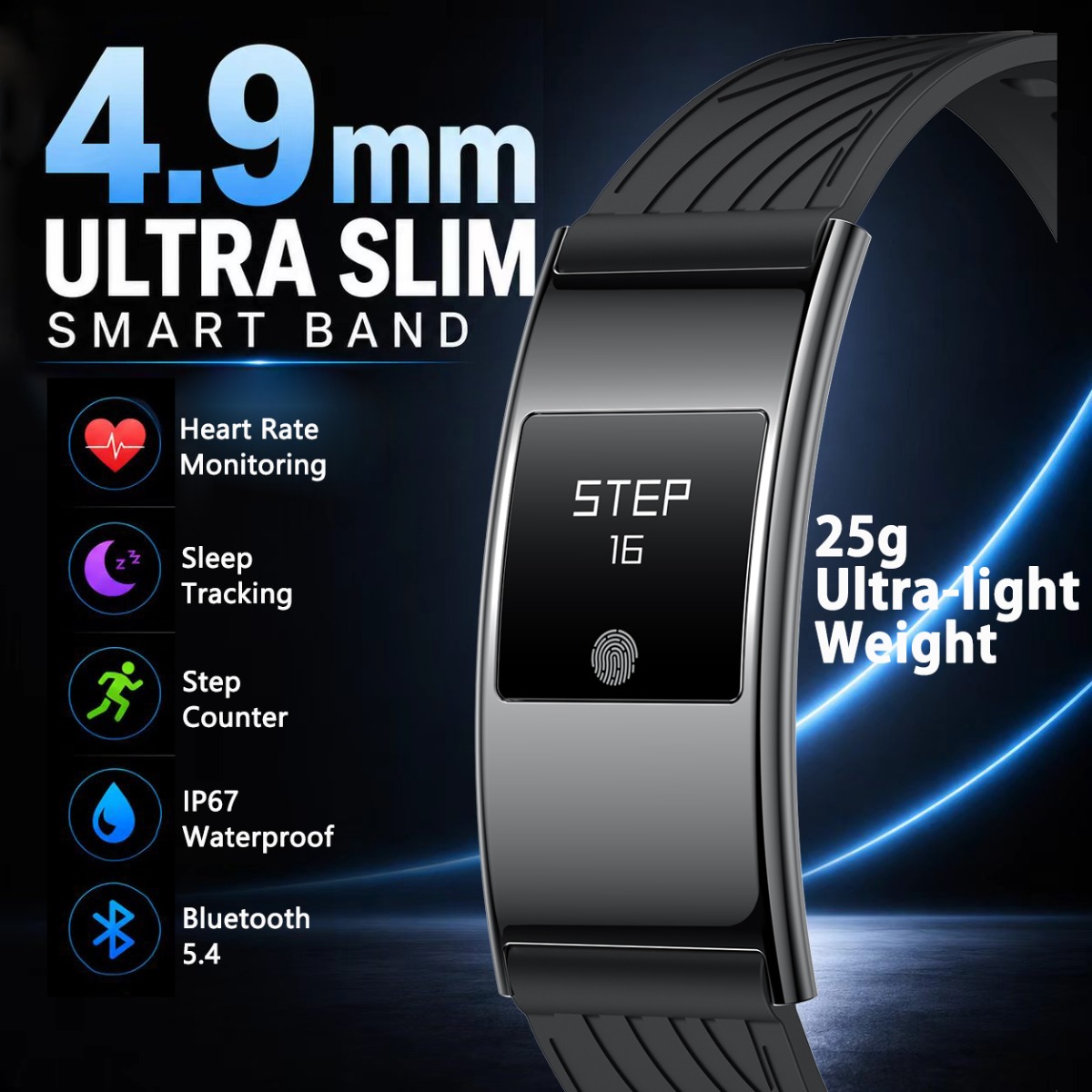 Smartwatch Slim Watches For Men - สมาร์ทวอทช์รุ่นใหม่ 2026 ขนาด 4.9 มม. บางเฉียบ
