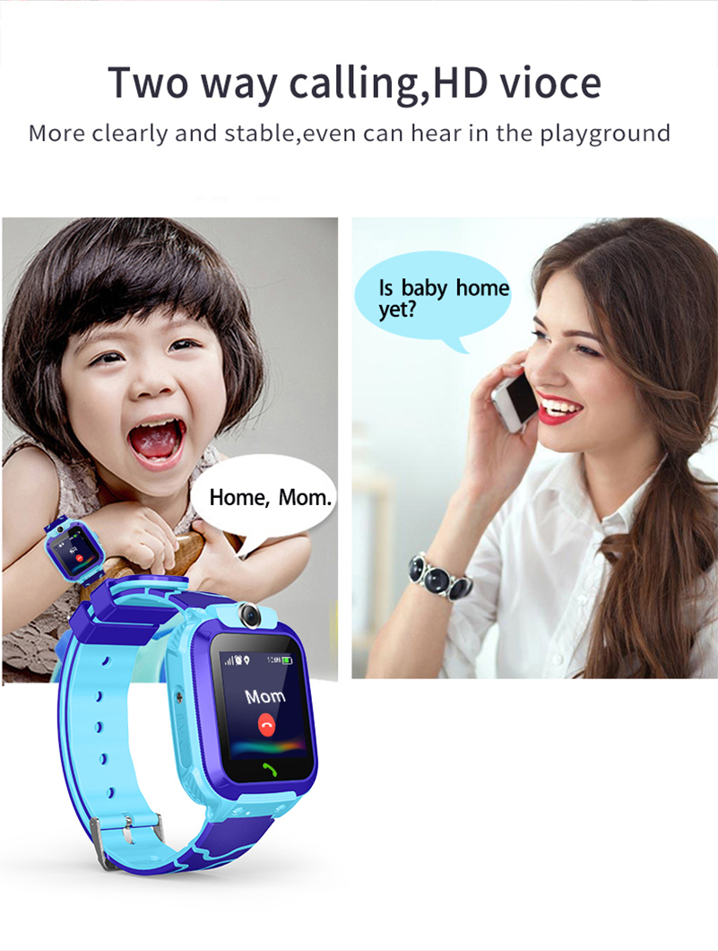 Smartwatch Watches Boys - นาฬิกาสมาร์ทวอทช์กันน้ำสำหรับเด็ก ปี 2026 พร้อมระบบ SOS ระบุตำแหน่ง