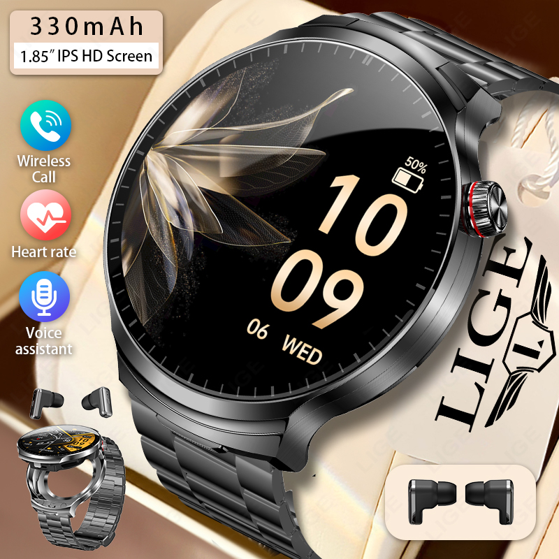 Smartwatch Noise Watches - สมาร์ทวอทช์ใหม่ โทรผ่านบลูทูธ หูฟังไร้สาย 2 in 1