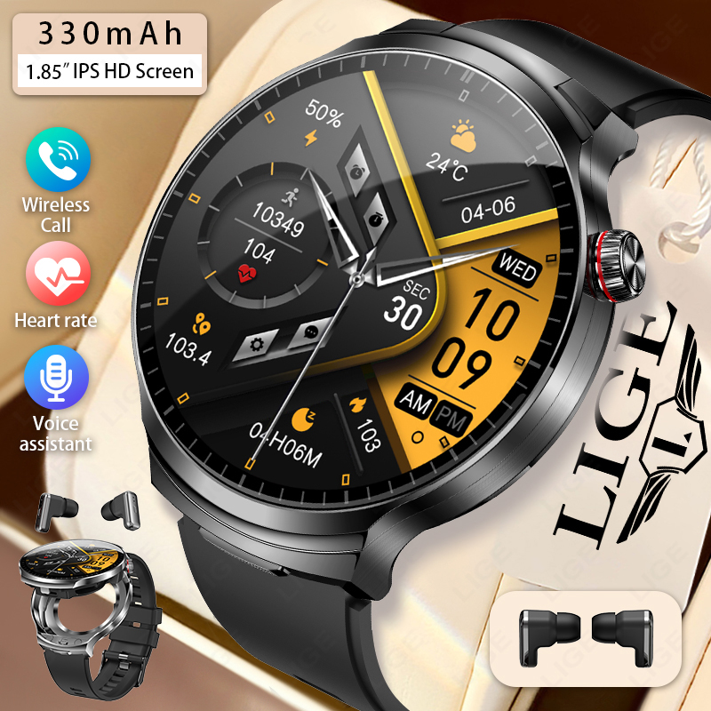Smartwatch Noise Watches - LIGE 2026 ใหม่ TWS 2 in