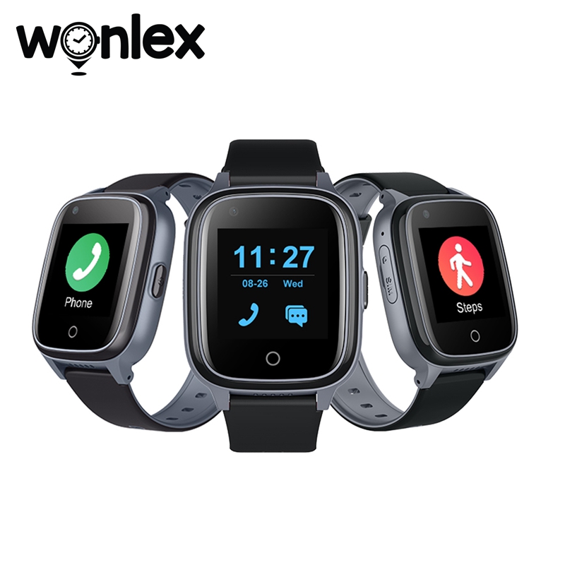 Heart Rate Gps Watch - สมาร์ทวอทช์ Wonlex KT17S สำหรับผู้สูงอายุ พร้อมระบบตรวจจับการล้ม วิดีโอคอล