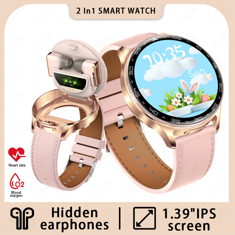 Smartwatch Noise Watches For Men - 2 In 1 TWSชุดหูฟังสมาร์ทนาฬิกาผู้หญิง 1.39 