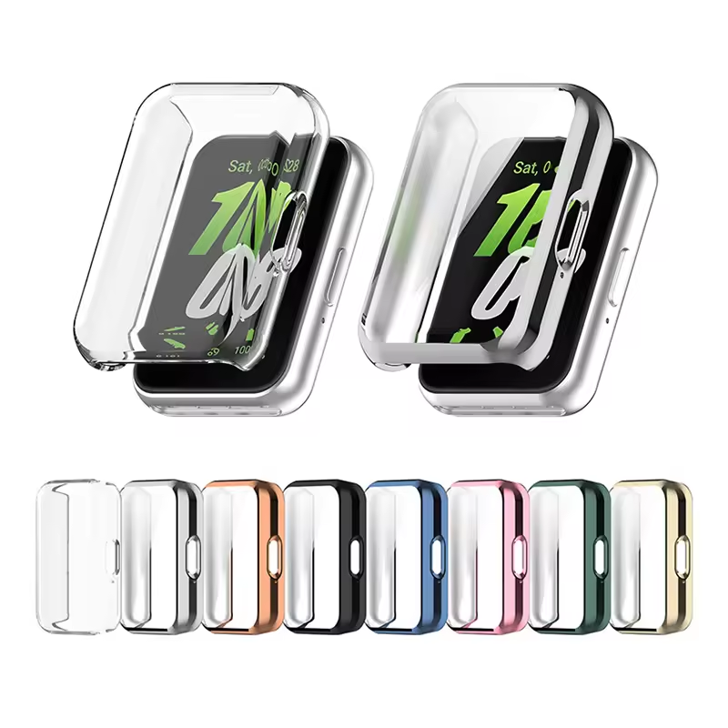 Smartwatch Samsung Watches For Men - เคสสำหรับ Samsung Galaxy Fit 3เคสอุปกรณ์ป้องกันหน้าจอสมาร์ทวอทช์กันกระแทก TPU