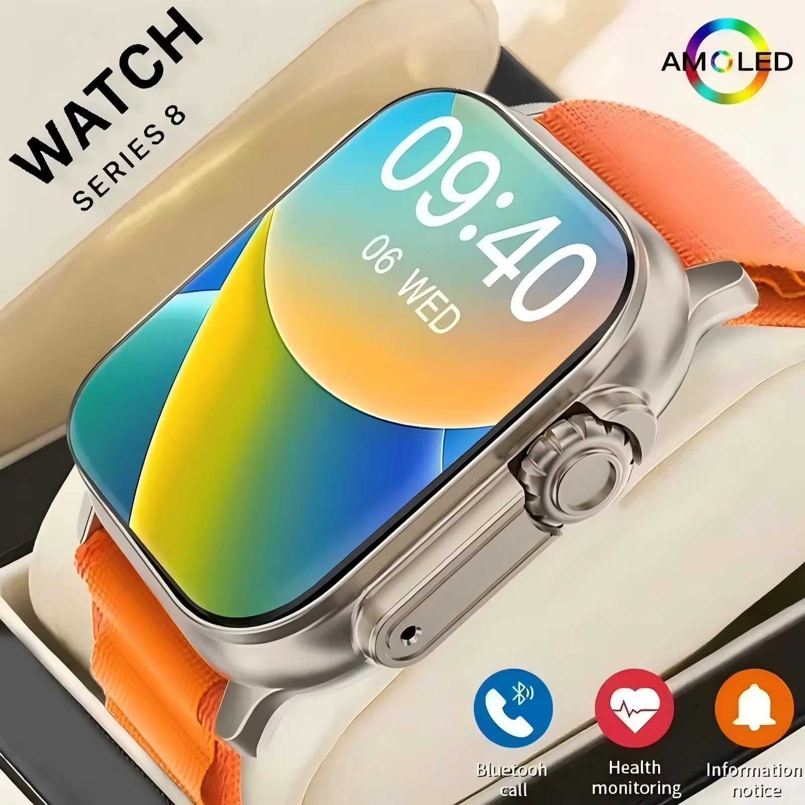 Smartwatch Watches For Men Digital - Original T900 Ultra 2 สมาร์ทนาฬิกา 49