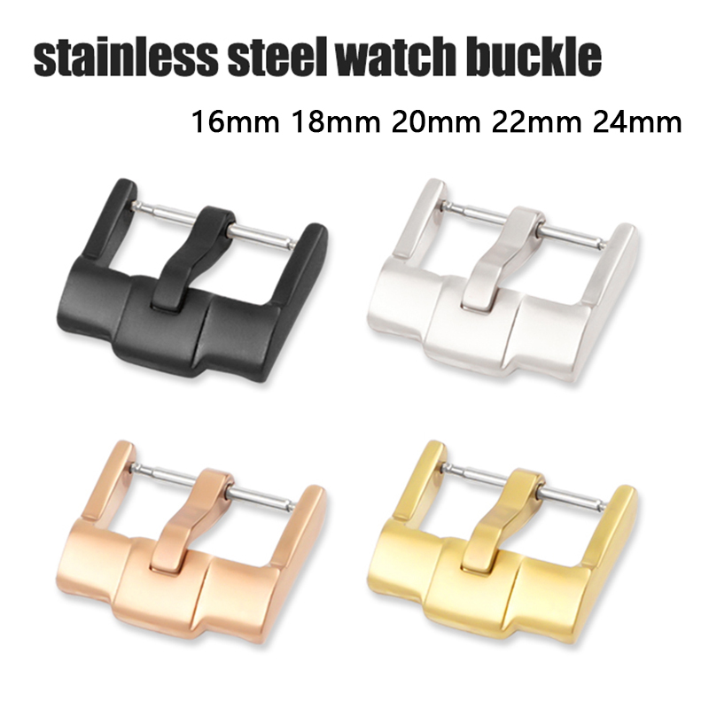 Replacement Watch Bracelet - ตัวล็อคสายนาฬิกาสแตนเลส 316 ขนาด 16 มม. 18