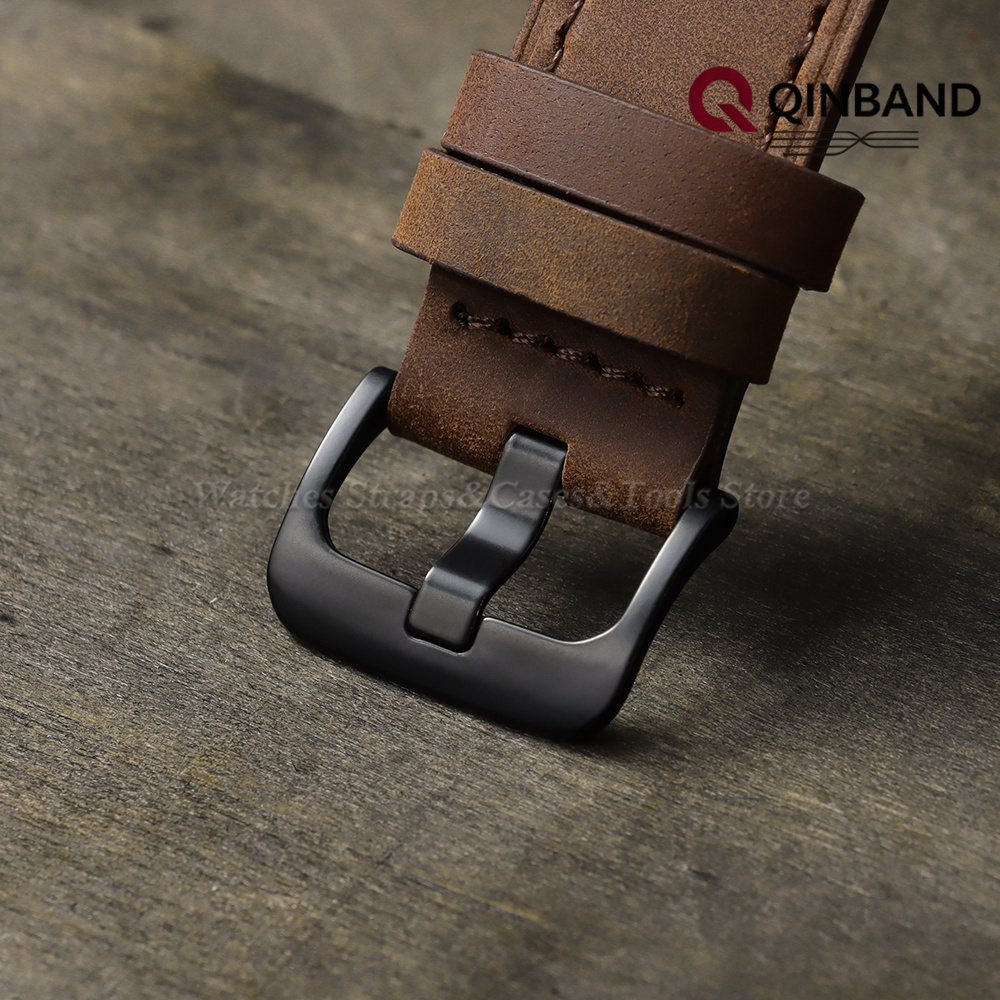 สายนาฬิกาหนังวินเทจ ระบายอากาศ - Smartwatch Vintage Watches For Men บทวิจารณ์และราคา