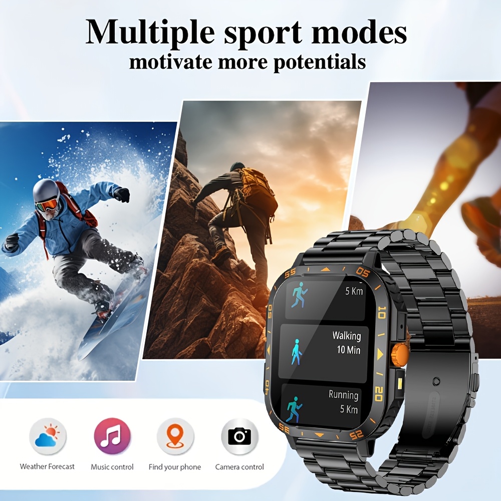 สมาร์ทวอทช์ระดับพรีเมียม พร้อม - Smartwatch Premium Watches For Men บทวิจารณ์และราคา