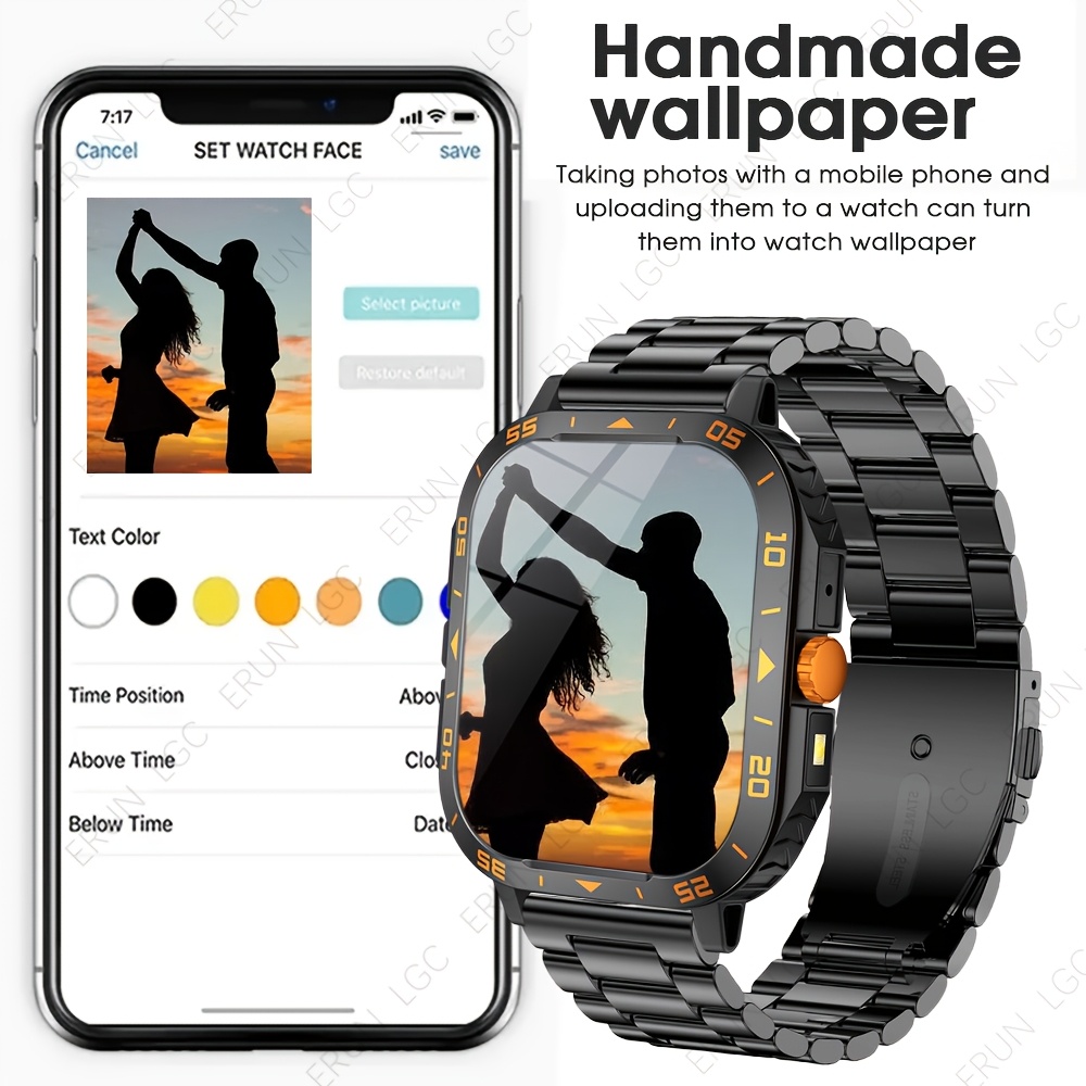 สมาร์ทวอทช์ระดับพรีเมียม พร้อม - Smartwatch Premium Watches For Men บทวิจารณ์และราคา
