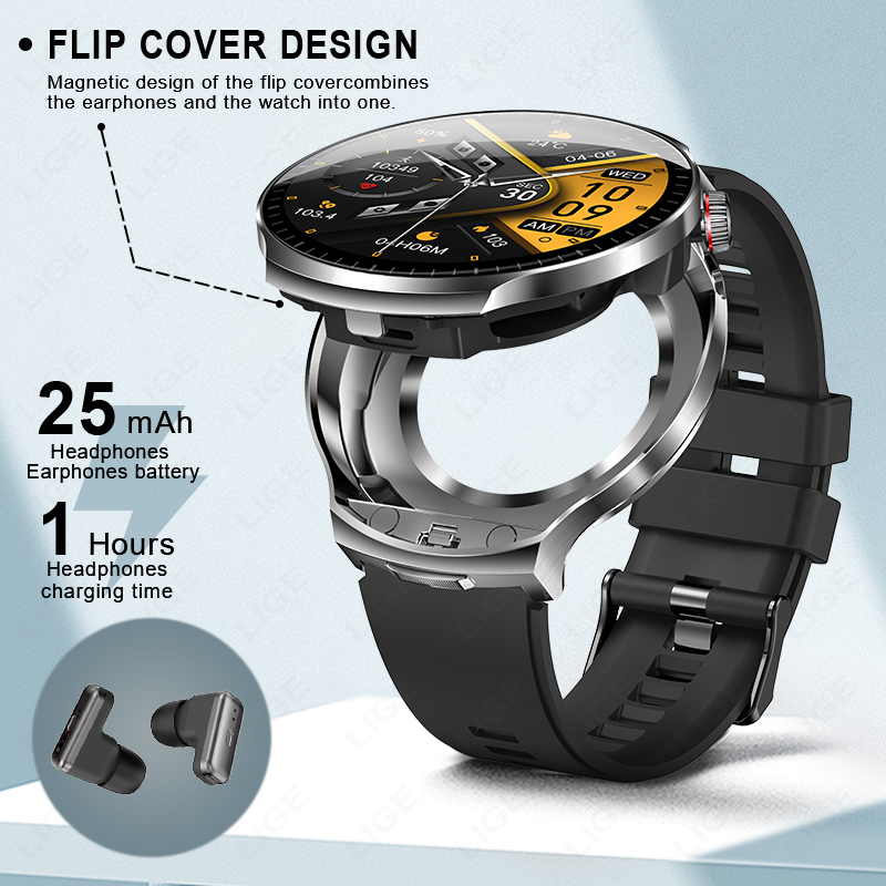 นาฬิกาสมาร์ทวอทช์ LIGE สำหรับผ - Smartwatch Noise Watches บทวิจารณ์และราคา