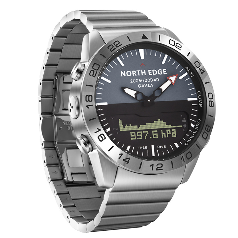 NORTH EDGE นาฬิกาสมาร์ทวอทช์สำ - Smartwatch Army Watches For Men บทวิจารณ์และราคา