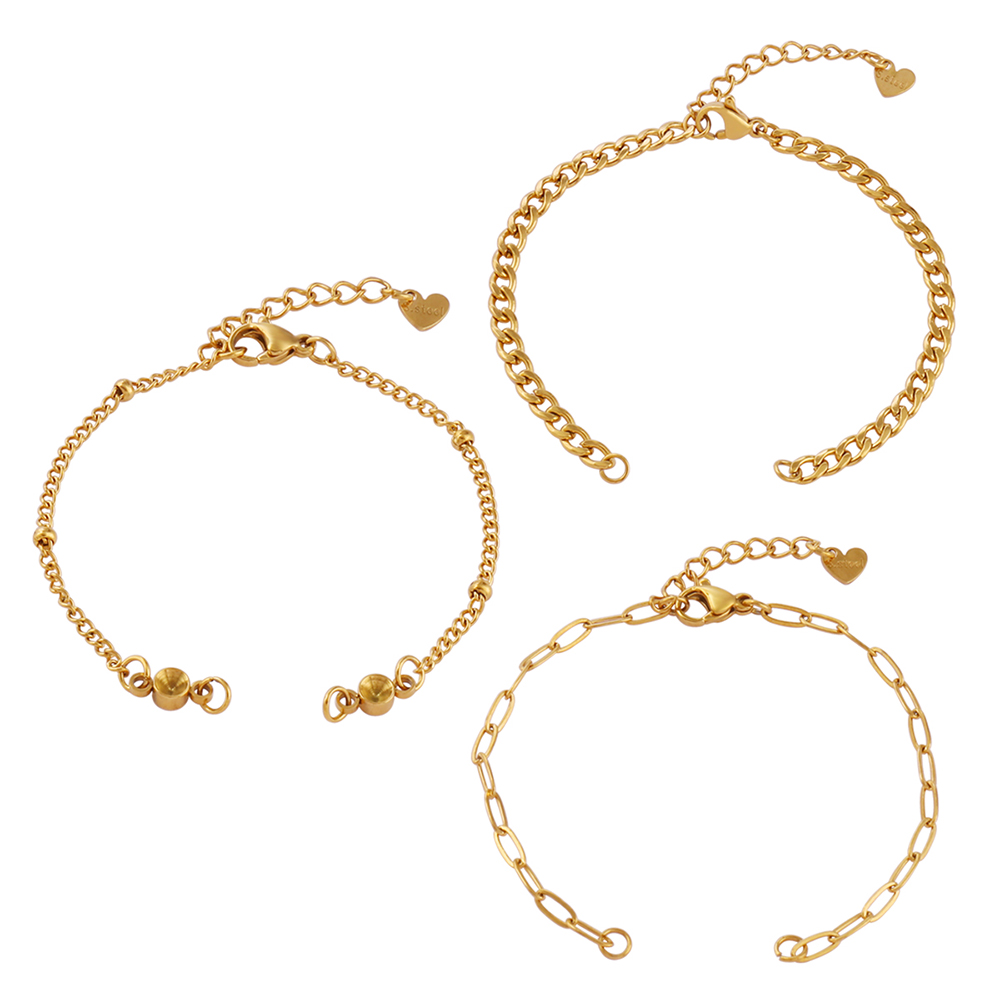 ฐานสร้อยข้อมือสแตนเลสแบบโซ่ 3  - Bracelet Link Remover บทวิจารณ์และราคา
