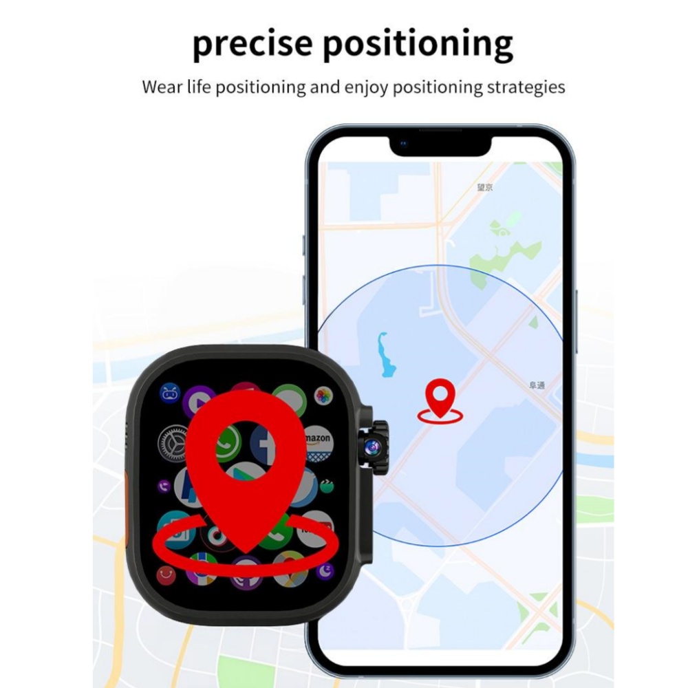 DW100 Pro plus Touch ID สมาร์ท - Heart Rate Gps Watch บทวิจารณ์และราคา