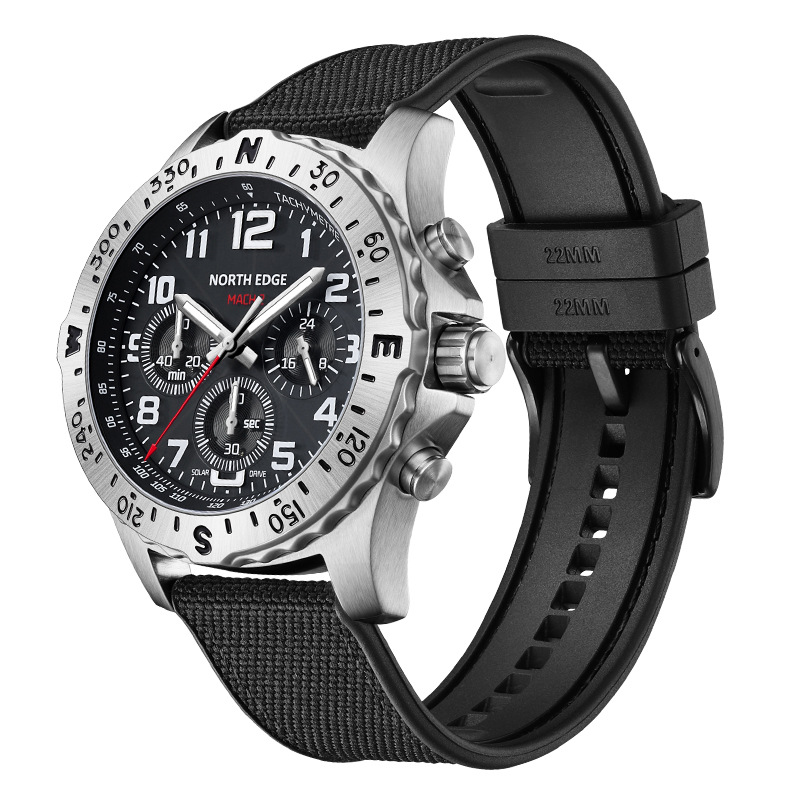 NORTH EDGE นาฬิกาข้อมือผู้ชายพ - Smartwatch Premium Watches For Men บทวิจารณ์และราคา