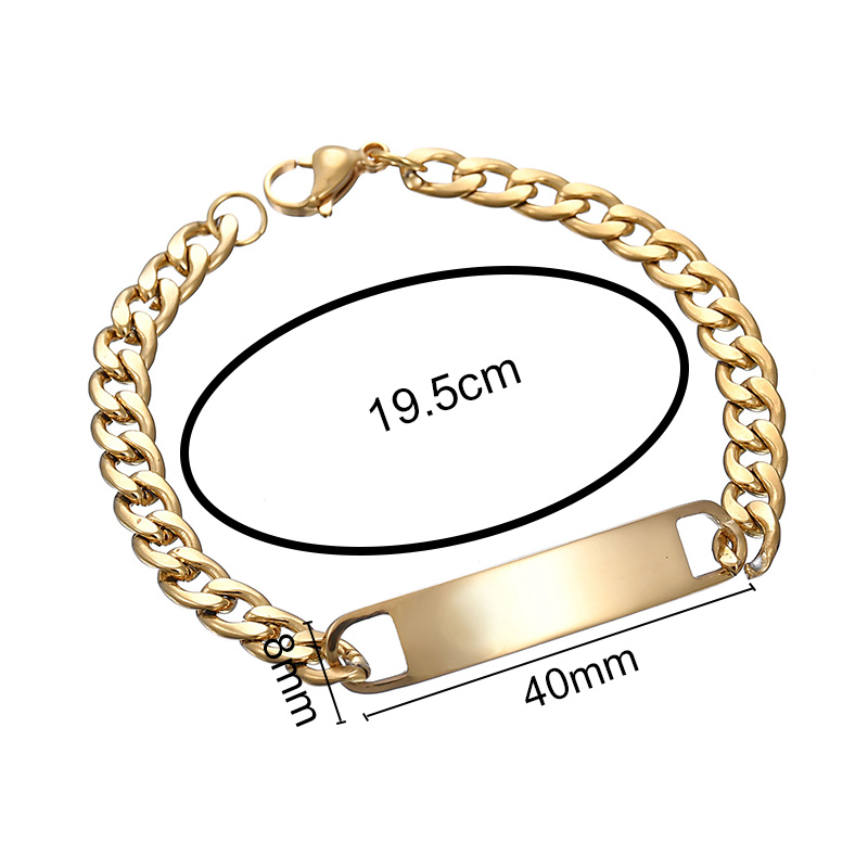 สแตนเลสแกะสลักชื่อสร้อยข้อมือส - Bracelet Link Remover บทวิจารณ์และราคา