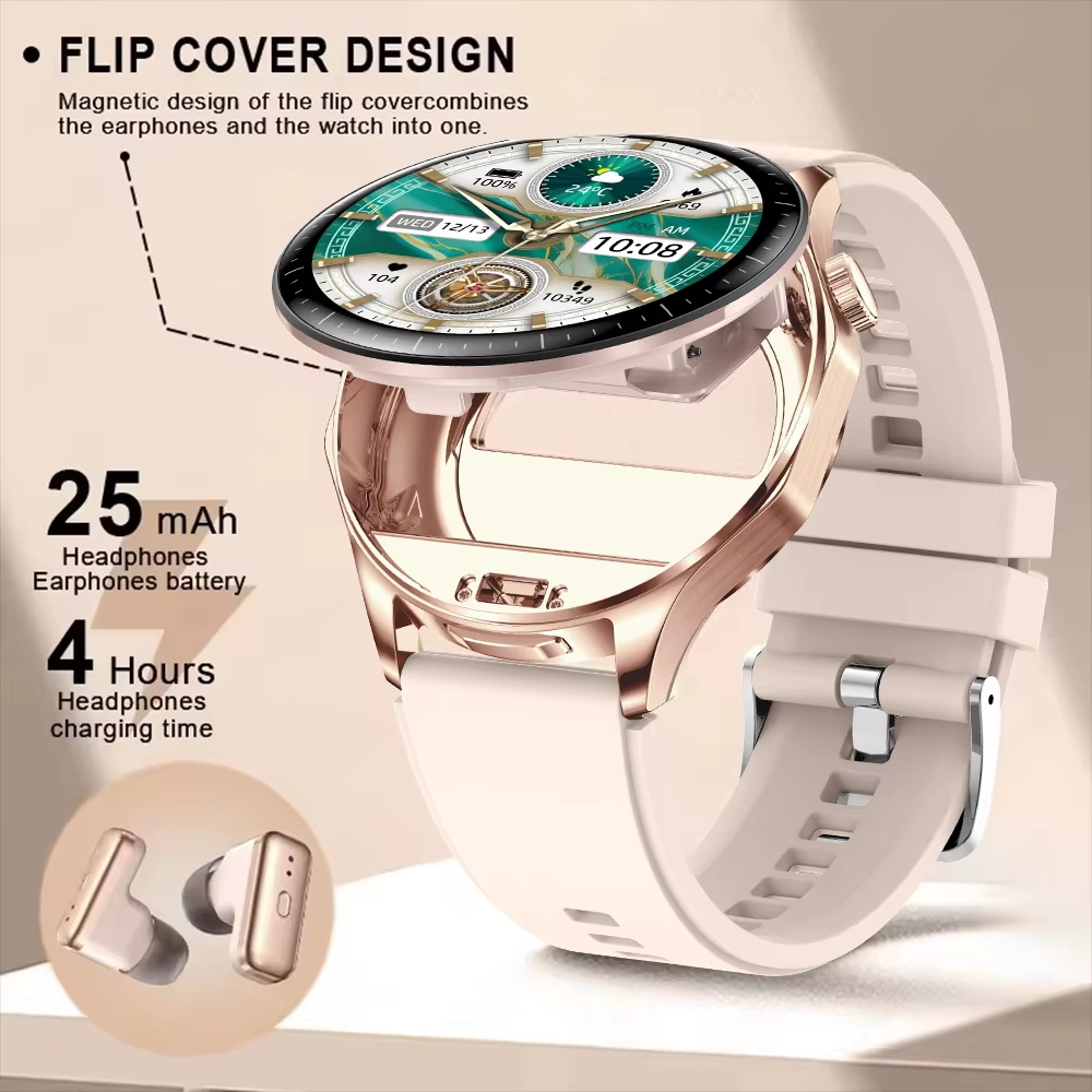 DAORKOW สมาร์ทวอทช์ T98 บลูทูธ - Smartwatch Noise Watches บทวิจารณ์และราคา