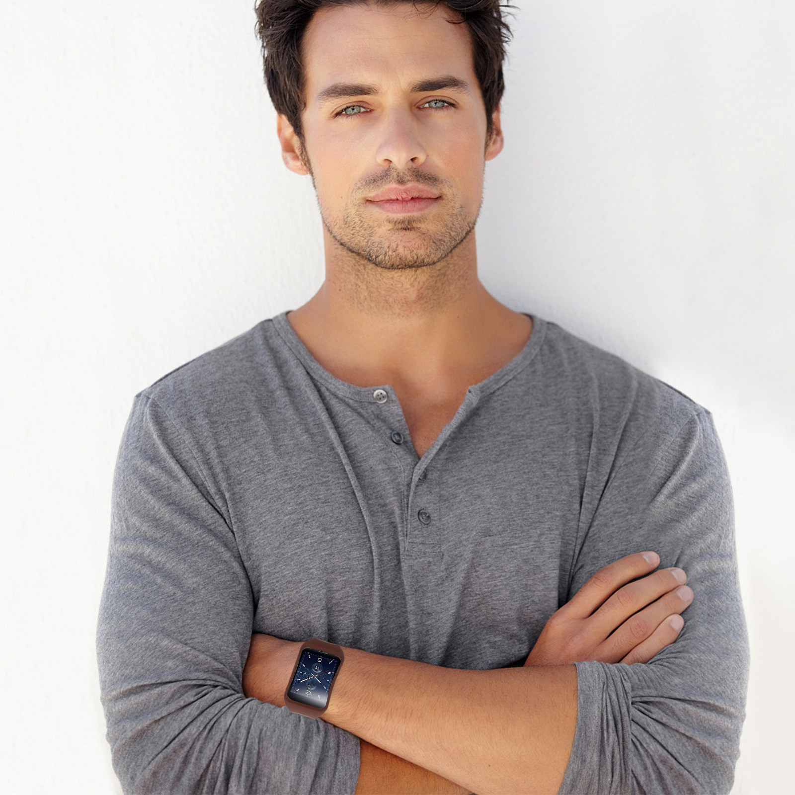 สายนาฬิกาสมาร์ทวอทช์ วัสดุ TPE - Smartwatch Premium Watches For Men บทวิจารณ์และราคา