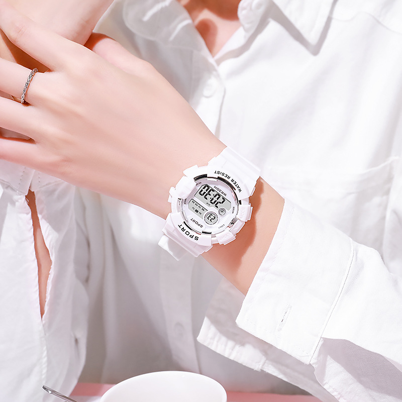 แฟชั่นนาฬิกาเด็กส่องสว่างกันน้ - Smartwatch Watches Boys บทวิจารณ์และราคา