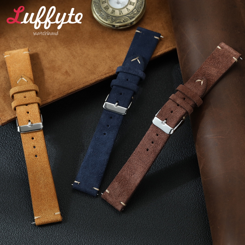 สายนาฬิกาหนังกลับวินเทจ ขนาด 1 - Smartwatch Vintage Watches For Men บทวิจารณ์และราคา