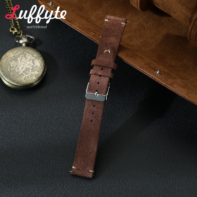 สายนาฬิกาหนังกลับวินเทจ ขนาด 1 - Smartwatch Vintage Watches For Men บทวิจารณ์และราคา