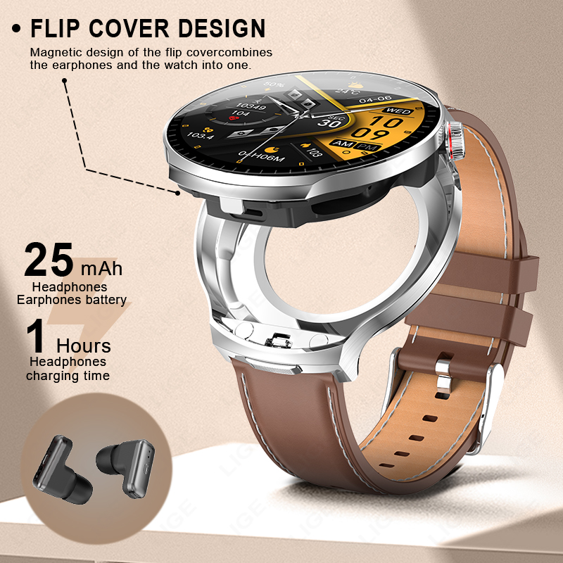 ใหม่สมาร์ทวอทช์หูฟังผู้ชาย TWS - Smartwatch Noise Watches บทวิจารณ์และราคา