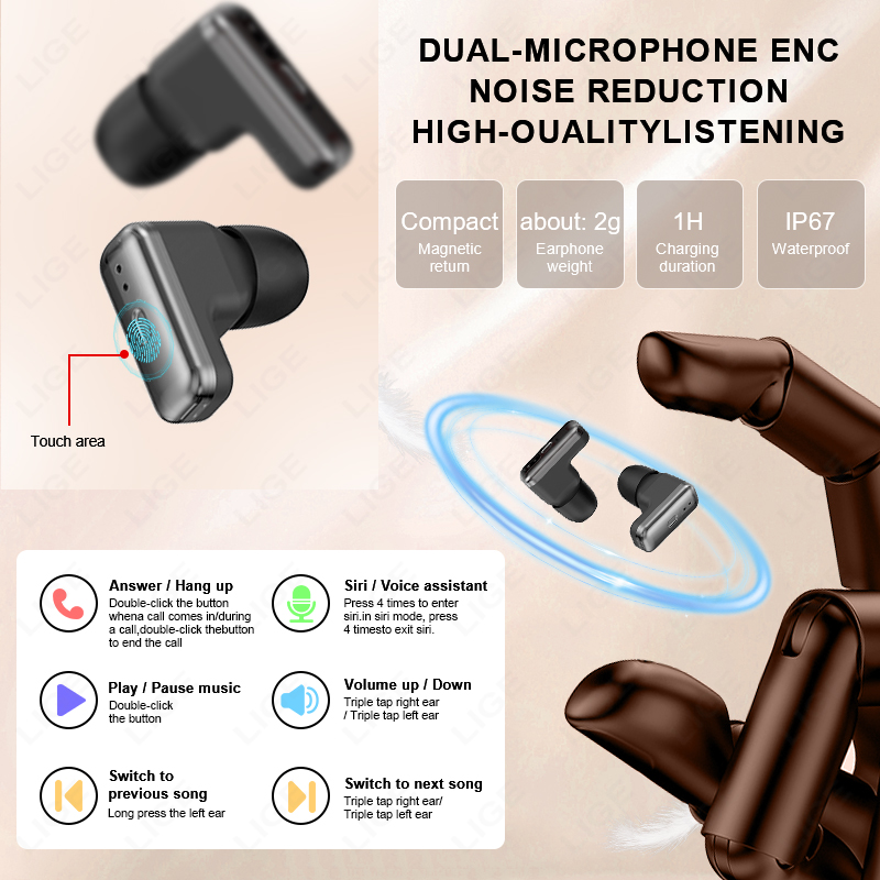 ใหม่สมาร์ทวอทช์หูฟังผู้ชาย TWS - Smartwatch Noise Watches บทวิจารณ์และราคา