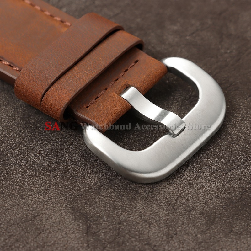 สายนาฬิกาหนังวินเทจขนาด 28 มม. - Smartwatch Vintage Watches For Men บทวิจารณ์และราคา
