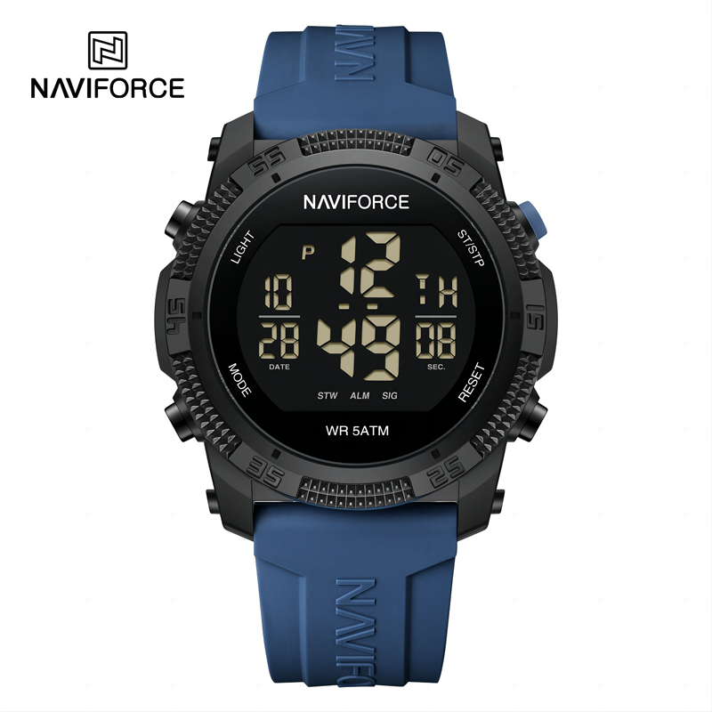 Naviforce 7104 ผู้ชายหรูหรานาฬ - Watch Display Pillow บทวิจารณ์และราคา