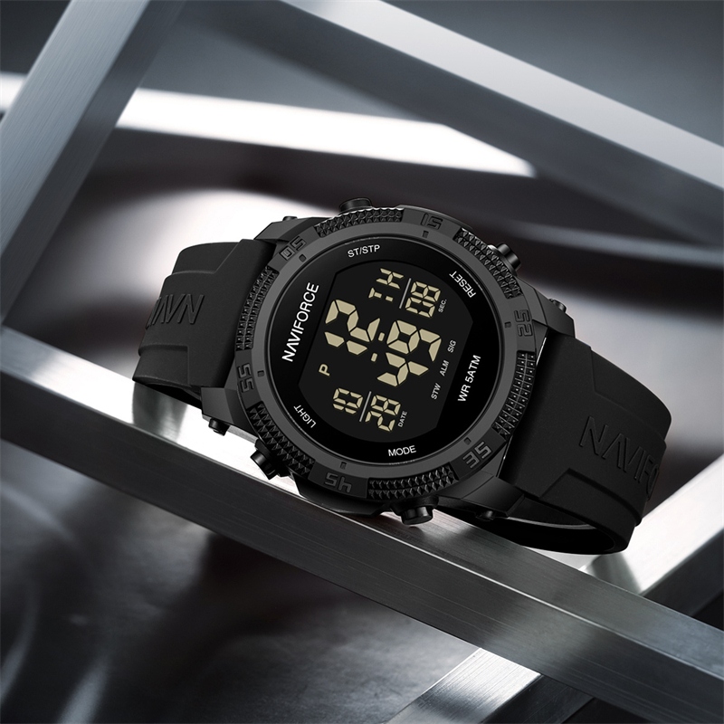 Naviforce 7104 ผู้ชายหรูหรานาฬ - Watch Display Pillow บทวิจารณ์และราคา