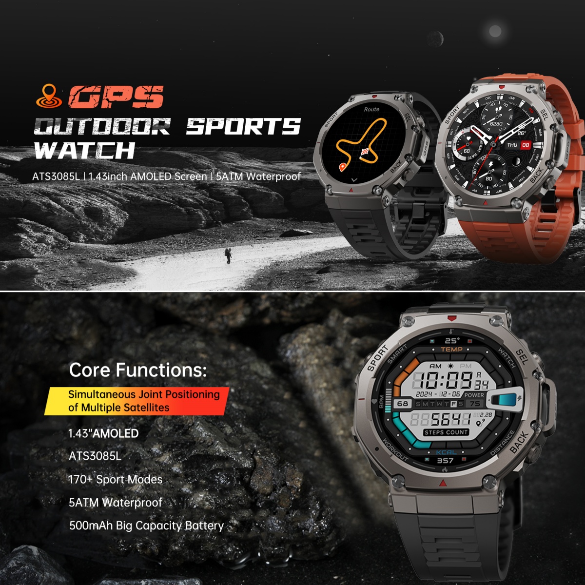 2025 ใหม่ทหารนาฬิกาสมาร์ทในตัว - Watch Vs Smartwatch บทวิจารณ์และราคา