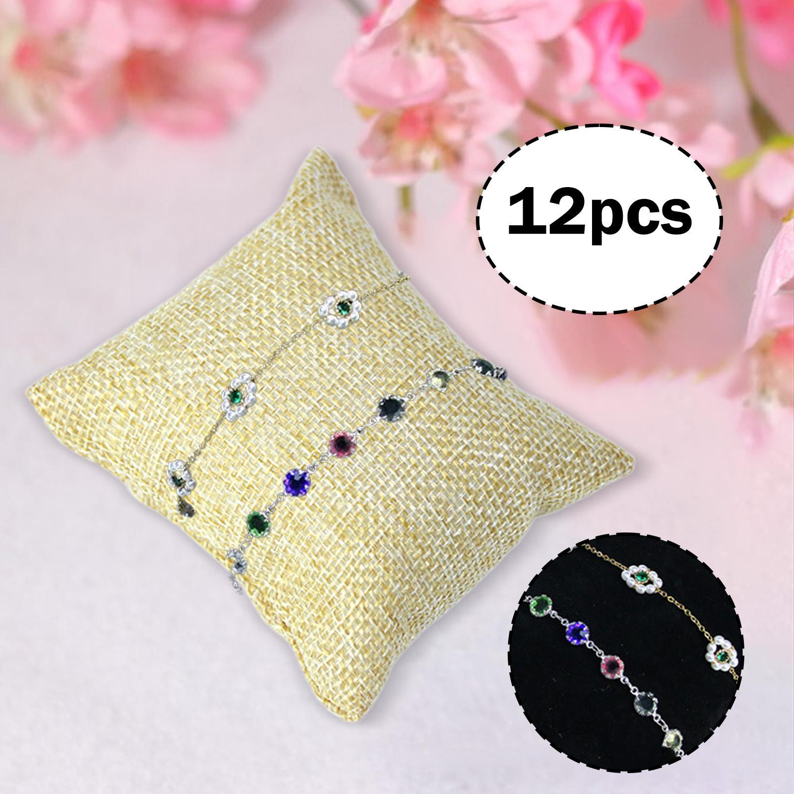หมอนรองนาฬิกาผ้าลินินคุณภาพพรี - Watch Display Pillow บทวิจารณ์และราคา