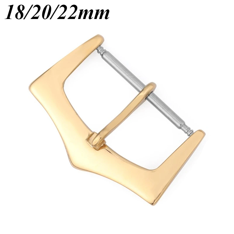 18/20/22 มม.สแตนเลสสตีลเงินทอง - Replacement Watch Bracelet บทวิจารณ์และราคา
