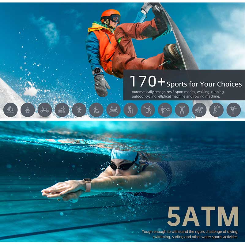 สมาร์ทวอทช์ GPS ปี 2026 หน้าจอ - Heart Rate Gps Watch บทวิจารณ์และราคา