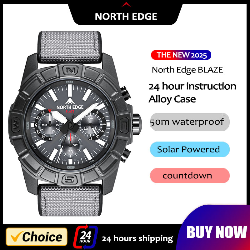 NORTH EDGE 2025 BLAZE Men นาฬิ - Smartwatch Army Watches For Men บทวิจารณ์และราคา