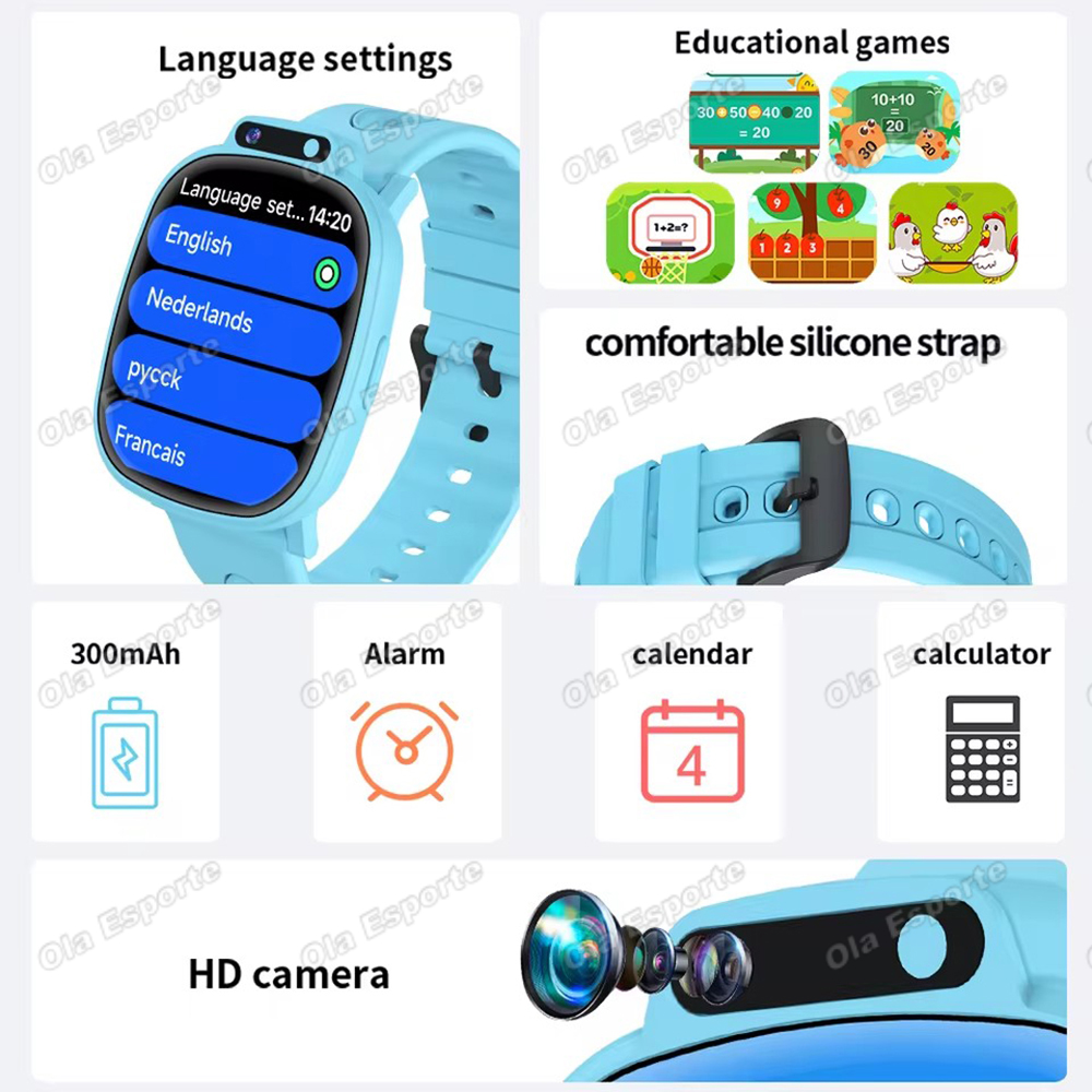 นาฬิกาสมาร์ทวอทช์เด็ก รุ่นใหม่ - Smartwatch Watches Boys บทวิจารณ์และราคา