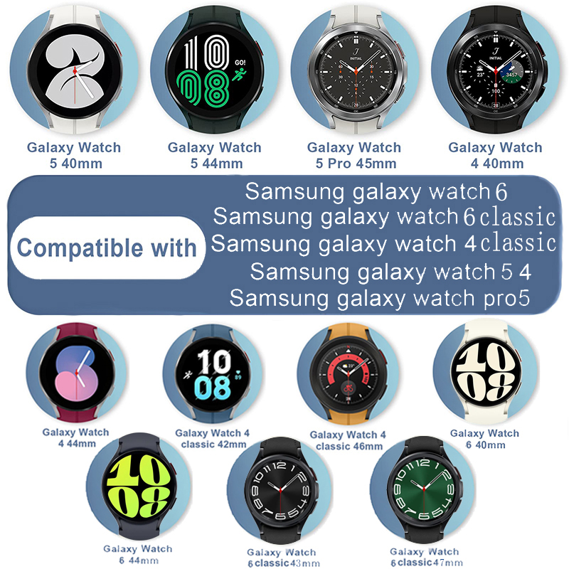 สายซิลิโคนสำหรับ Samsung Galax - Smartwatch Samsung Watches For Men บทวิจารณ์และราคา