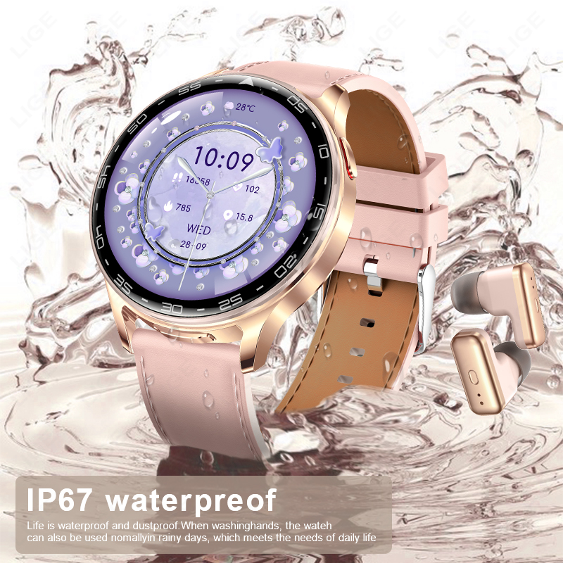2 In 1 TWSชุดหูฟังสมาร์ทนาฬิกา - Smartwatch Noise Watches For Men บทวิจารณ์และราคา
