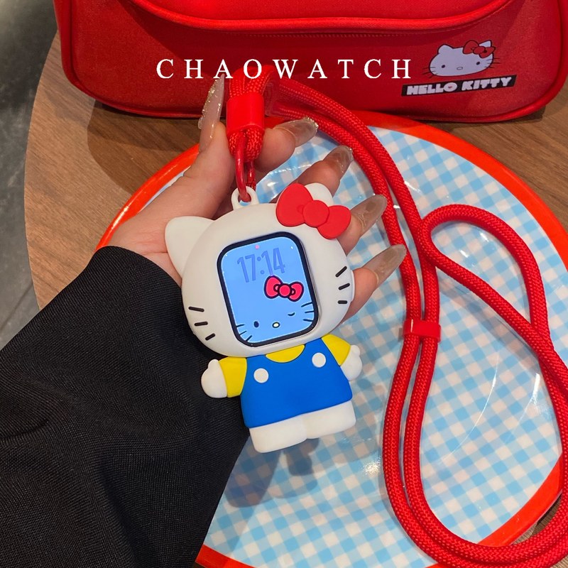 เคสซิลิโคนนิ่มลายการ์ตูน Hello - Apple Watch Band บทวิจารณ์และราคา