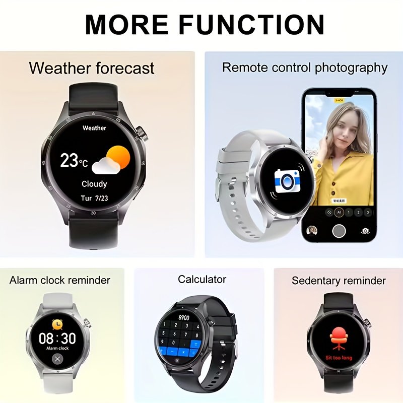 สมาร์ทวอทช์รุ่นล่าสุด, ระดับพร - Smartwatch Premium Watches For Men บทวิจารณ์และราคา