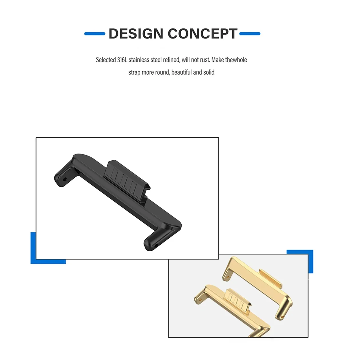 อะแดปเตอร์ขนาด 20 มม. 22 มม. 1 - Replacement Watch Bracelet บทวิจารณ์และราคา