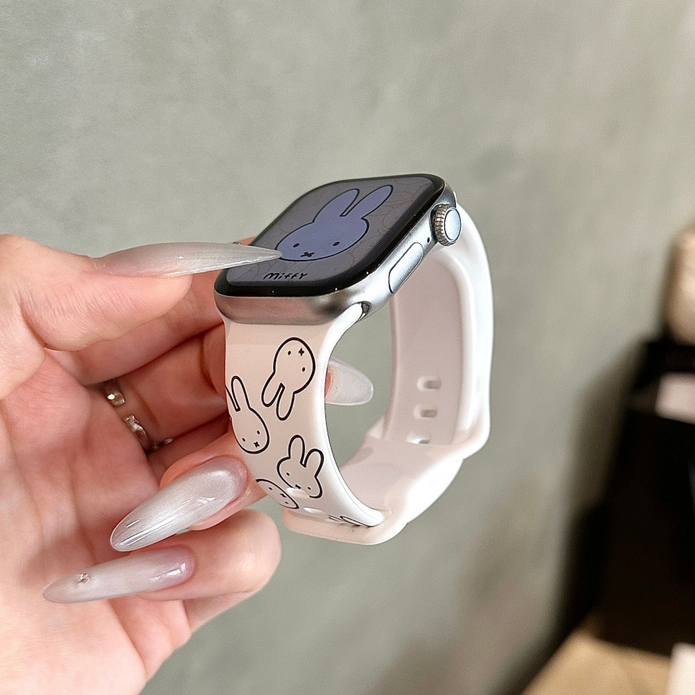 สายนาฬิกาการ์ตูนกระต่ายมิฟฟี่น - Apple Watch Band บทวิจารณ์และราคา