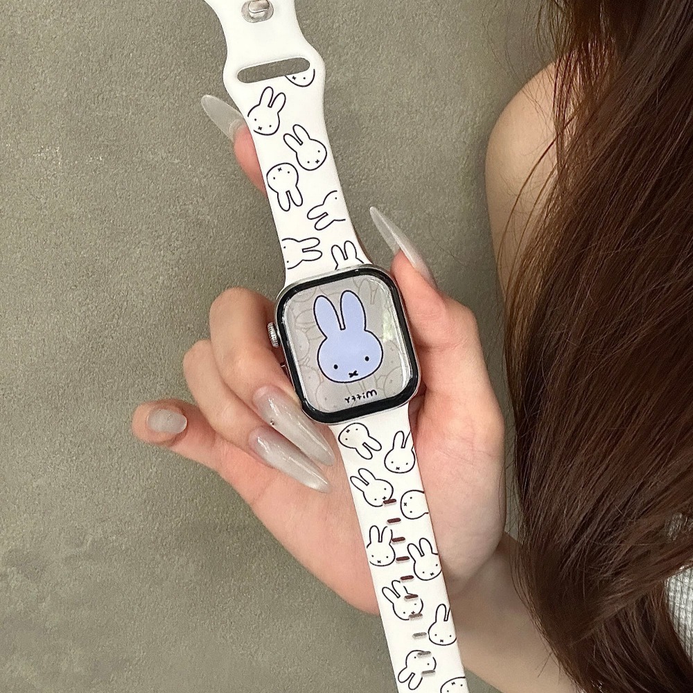สายนาฬิกาการ์ตูนกระต่ายมิฟฟี่น - Apple Watch Band บทวิจารณ์และราคา