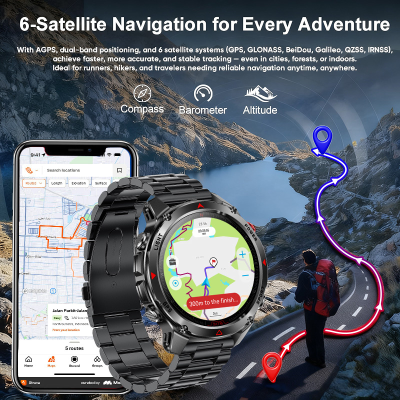 นาฬิกาอัจฉริยะ T-Rex 3 Pro ระด - Smartwatch Watches For Men Digital บทวิจารณ์และราคา