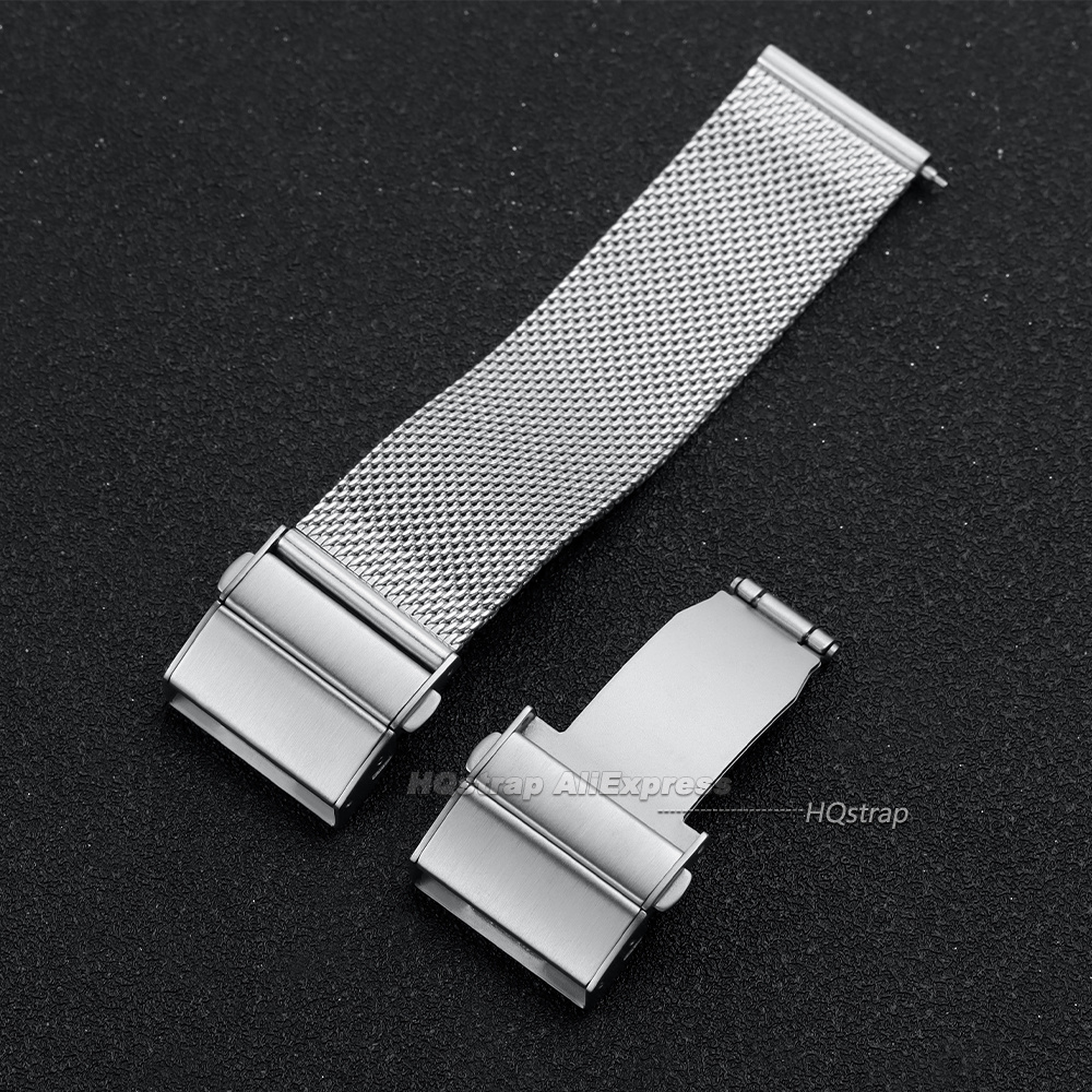 หัวเข็มขัดนาฬิกาสแตนเลส 18 มม. - Replacement Watch Bracelet บทวิจารณ์และราคา