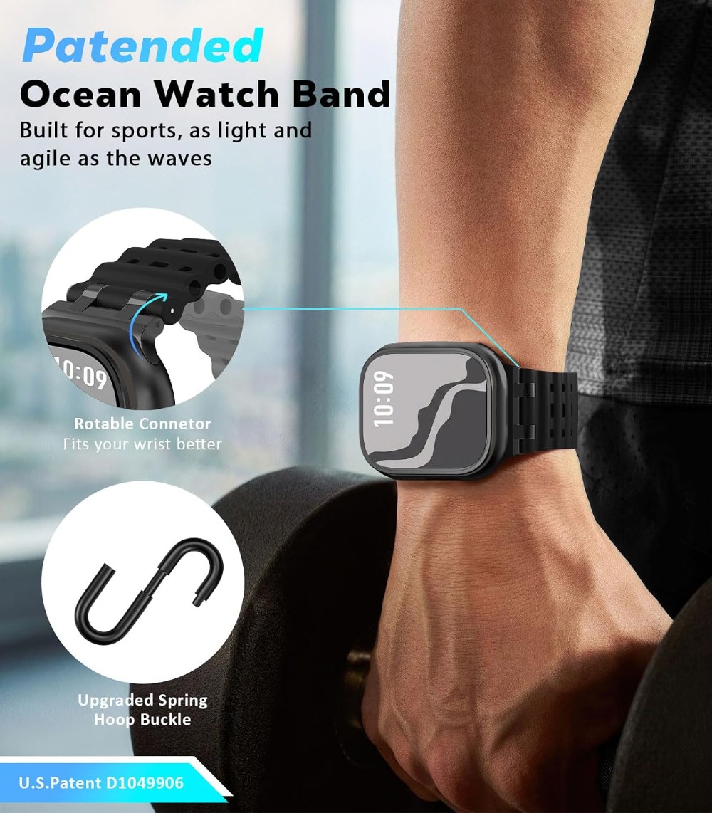 สายนาฬิกา Ocean Watch รุ่นอัปเ - Apple Watch Band บทวิจารณ์และราคา
