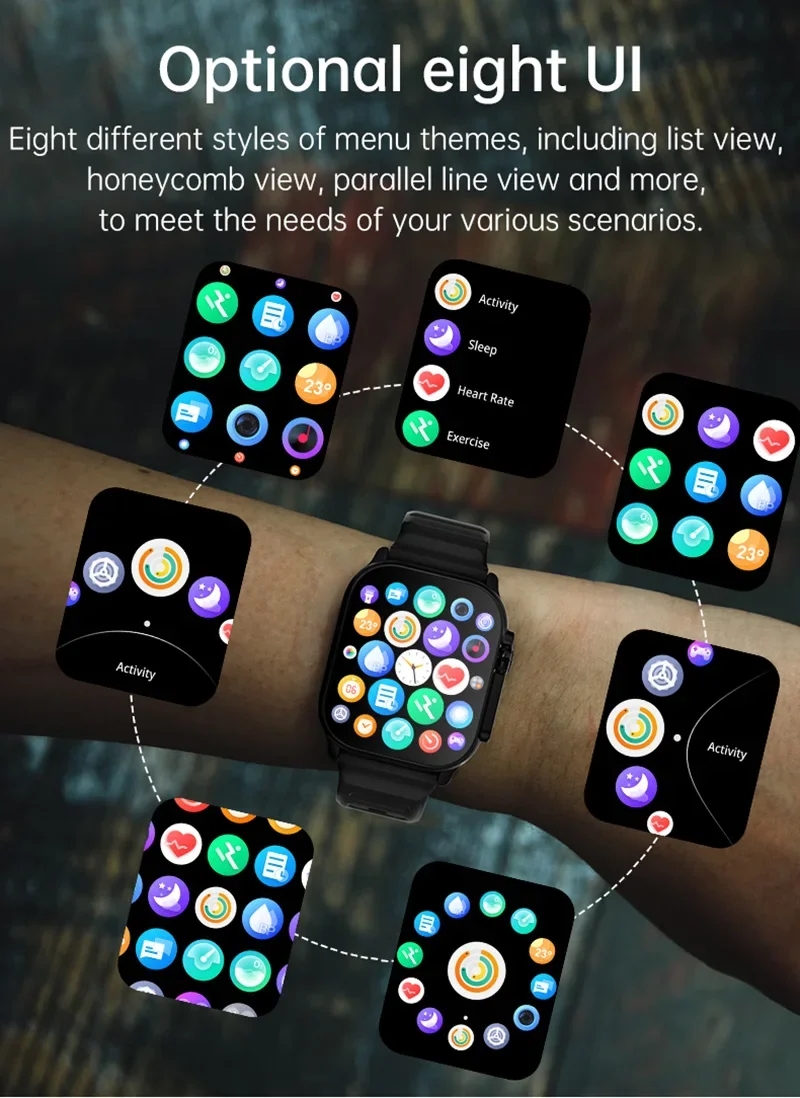 Original T900 Ultra 2 สมาร์ทนา - Smartwatch Watches For Men Digital บทวิจารณ์และราคา