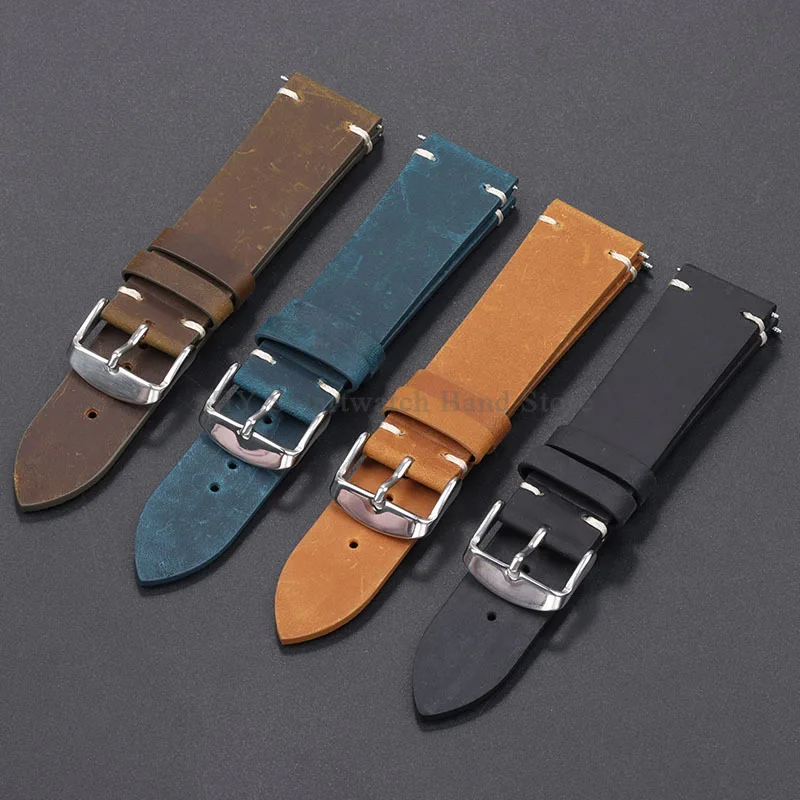 18 มม.20 มม.21 มม.22 มม.24 มม. - Smartwatch Vintage Watches For Men บทวิจารณ์และราคา