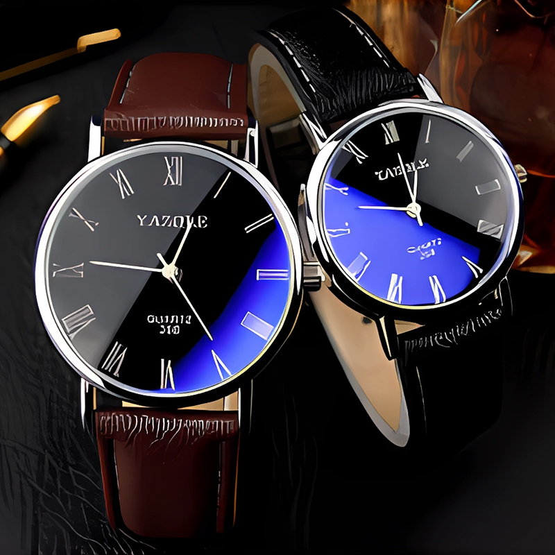 YAZOLE นาฬิกาผู้ชายแฟชั่นสายหน - Smartwatch Slim Watches For Men บทวิจารณ์และราคา