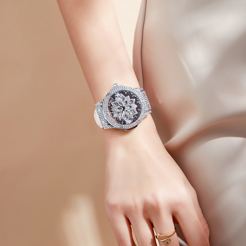 แบรนด์นาฬิกาผู้หญิงนาฬิกาเพชรน - Smartwatch Watches For Women Branded บทวิจารณ์และราคา