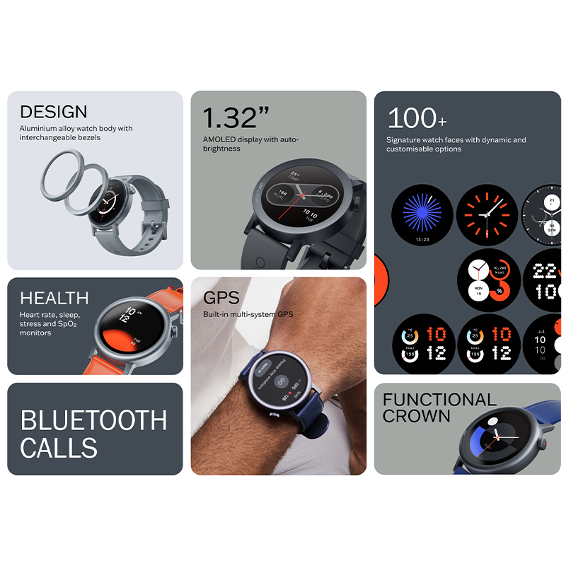 นาฬิกา CMF by Nothing รุ่น Glo - Heart Rate Gps Watch บทวิจารณ์และราคา